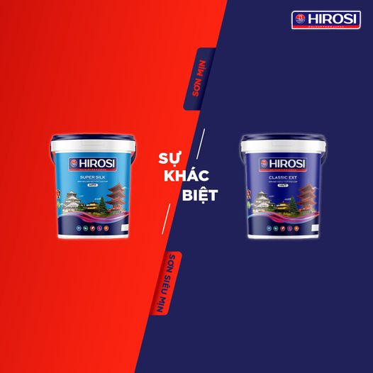 SỰ KHÁC BIỆT GIỮA SƠN MỊN VÀ SƠN SIÊU MỊN